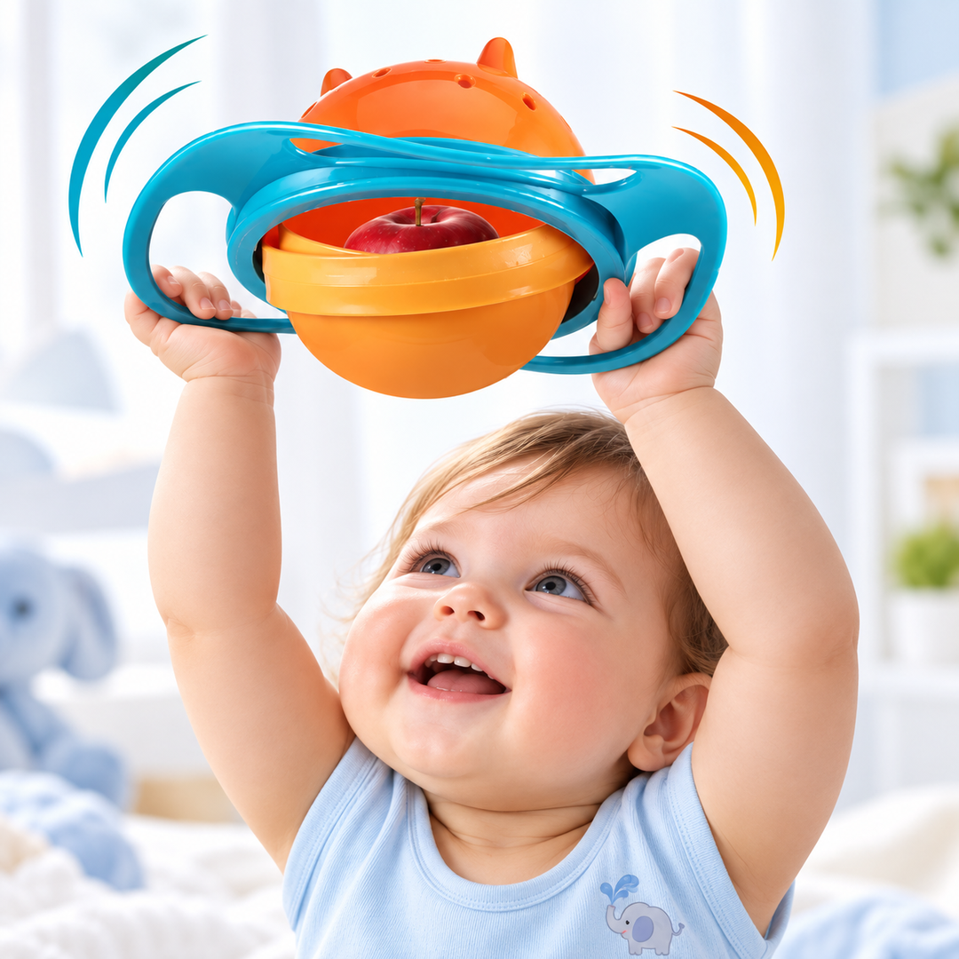 MinikLokma™ 360° Dökülmez Mama Kasesi