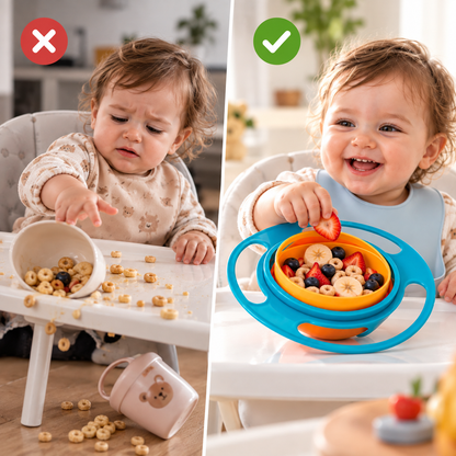 MinikLokma™ 360° Dökülmez Mama Kasesi